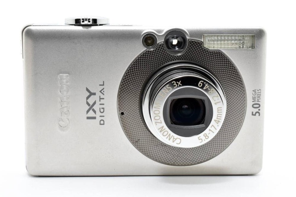 Canon IXY DIGITAL 55 Silver Compact Camera Excellent Condition Tested