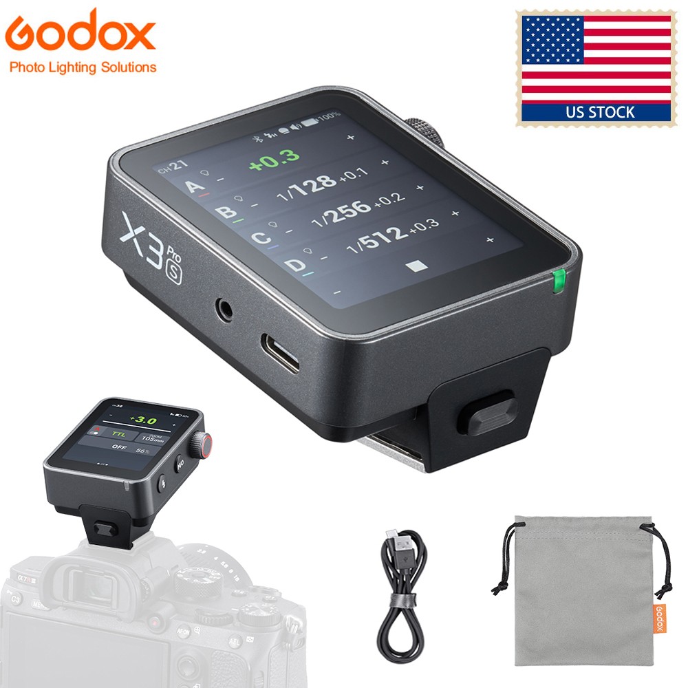 GODOX X3 PRO S X3PRO TTL Wireless Flash Trigger for Sony Bluetooth & APP Control
