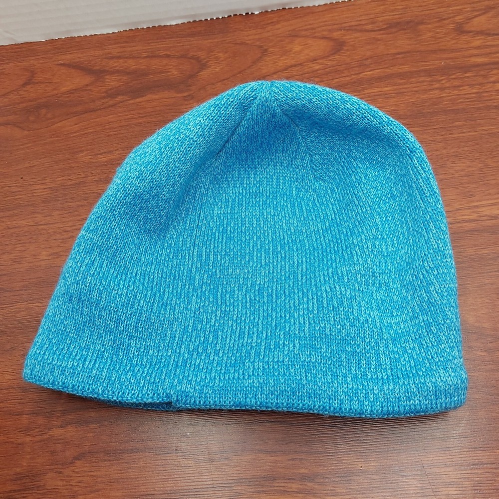 The North Face Blue Beanie Hat Cap