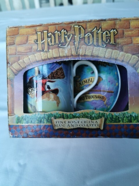Harry Potter Nimbus Two Thousand Cup And Coaster Set.