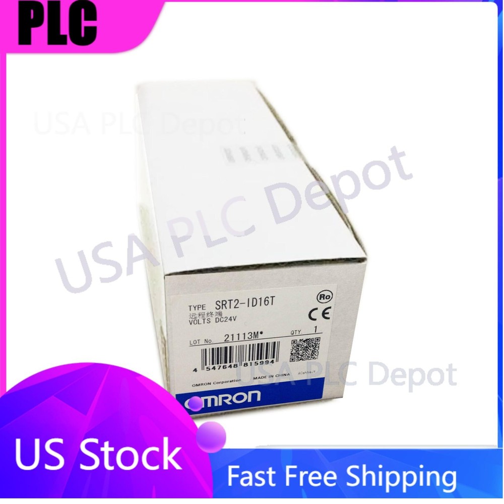 OMRON SRT2-ID16T TRANSISTOR REMOTE TERMINAL BLOCKS PLC MODULE NEW