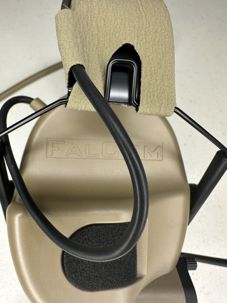 FalCom OTE2000 Over The Ear Headset Tan New Without Box