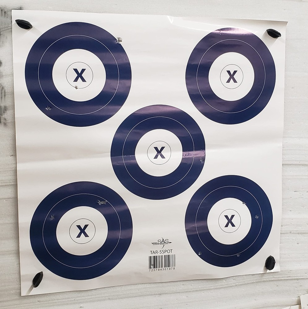 SAS 2-inch Archery Target Face Pins - 4/Pack 2", Black