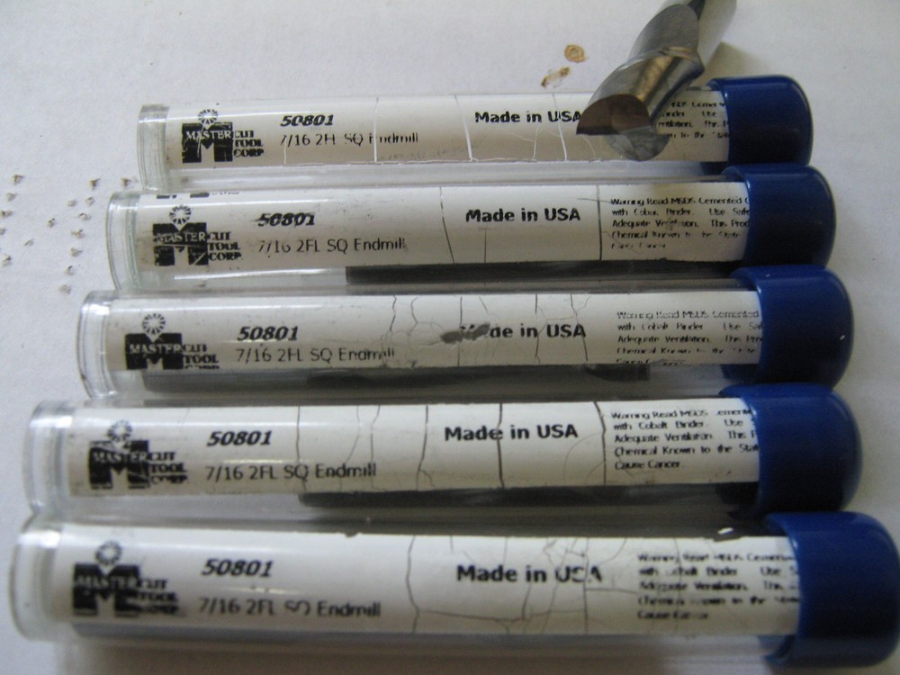 7/16"(.4375) 2 FLT UNIVERSAL APPLICATION SQUARE END MILL MASTERCUT
