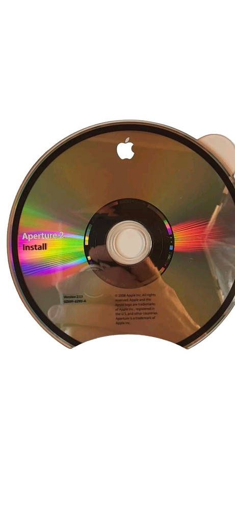 Apple Aperture 2 Photo Editing Management Software for OS Mac