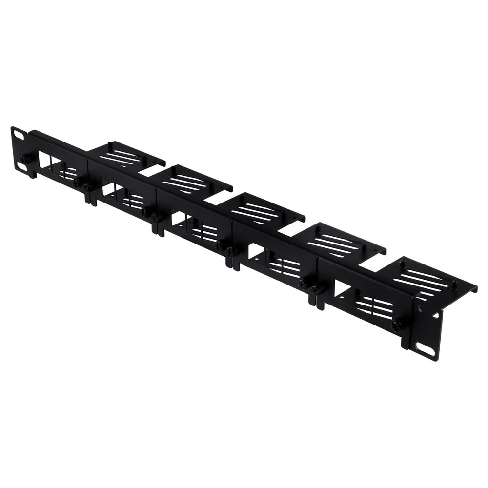 19 inch 1U Rack Mount for Raspberry Pi 5/4B/3B+/3B, with Removable Front Brac...