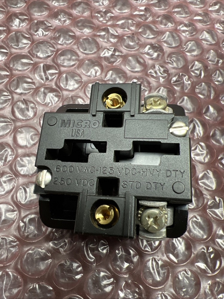 New Honeywell MicroSwitch PTCE, Contact Block