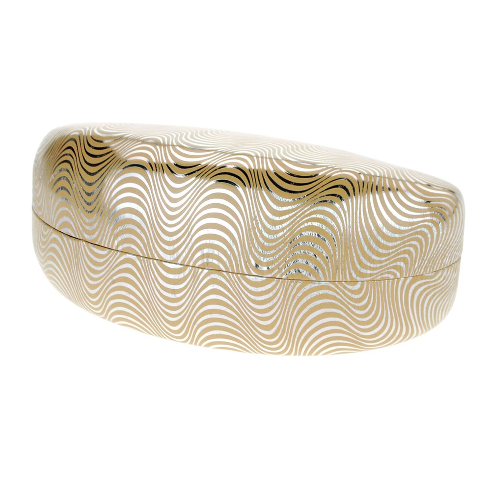 Sunglasses & Eyeglasses Protective Case Wavy Pattern Hardcase