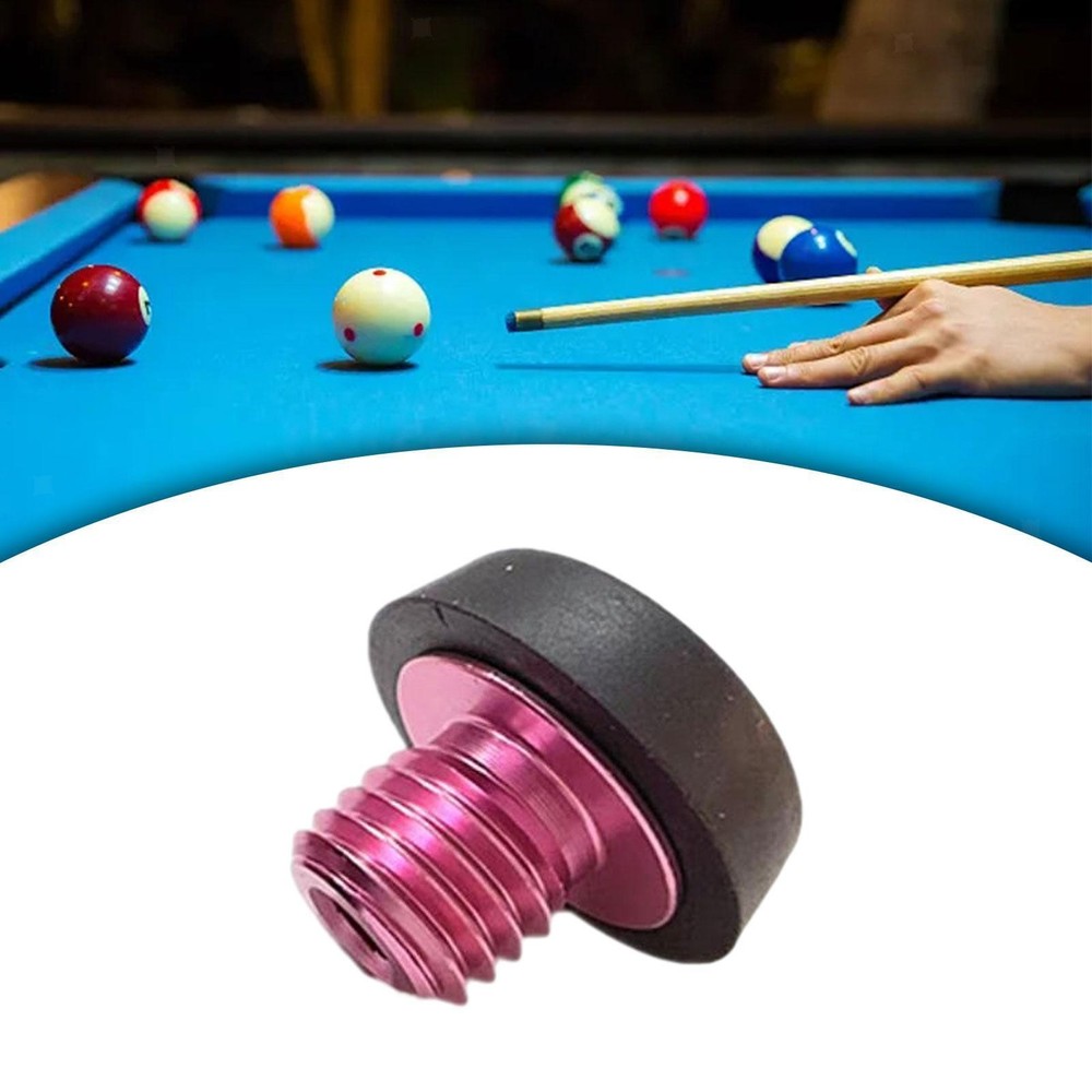 Billiards Cue Bottom Plug Protection Pad Replacement, Screw