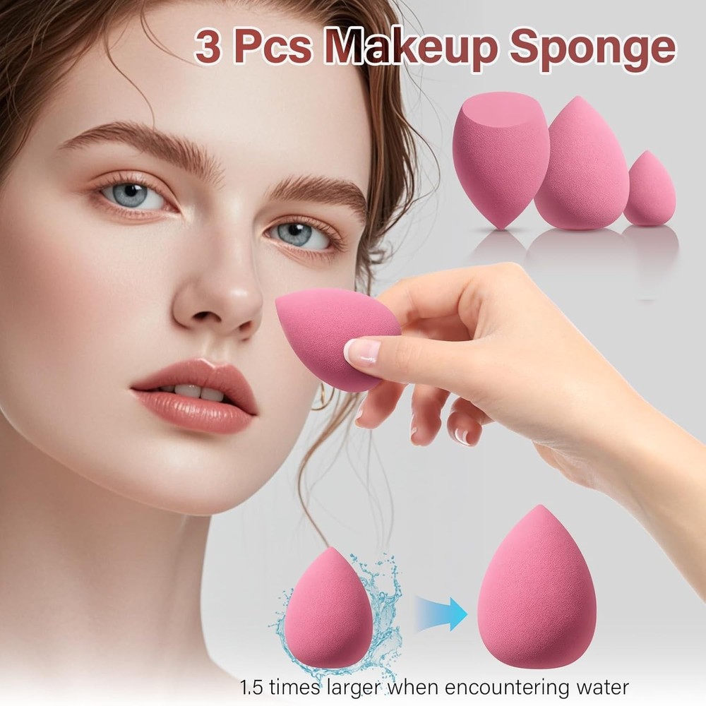 Makeup Brushes Set, Professional 26 Pcs Makeup Kit, Include Powder Foundation
