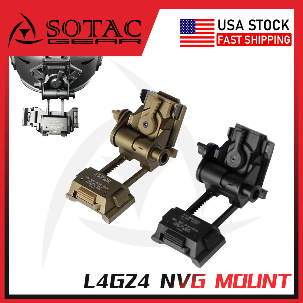 SOTAC L4G24 Helmet Mount Tactical NVG Night Vision L4G24 Mount Breakaway Base US