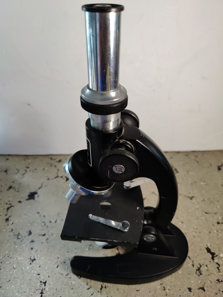 Vintage SPI Microscope No. 1843 5x 10x 15x 40x