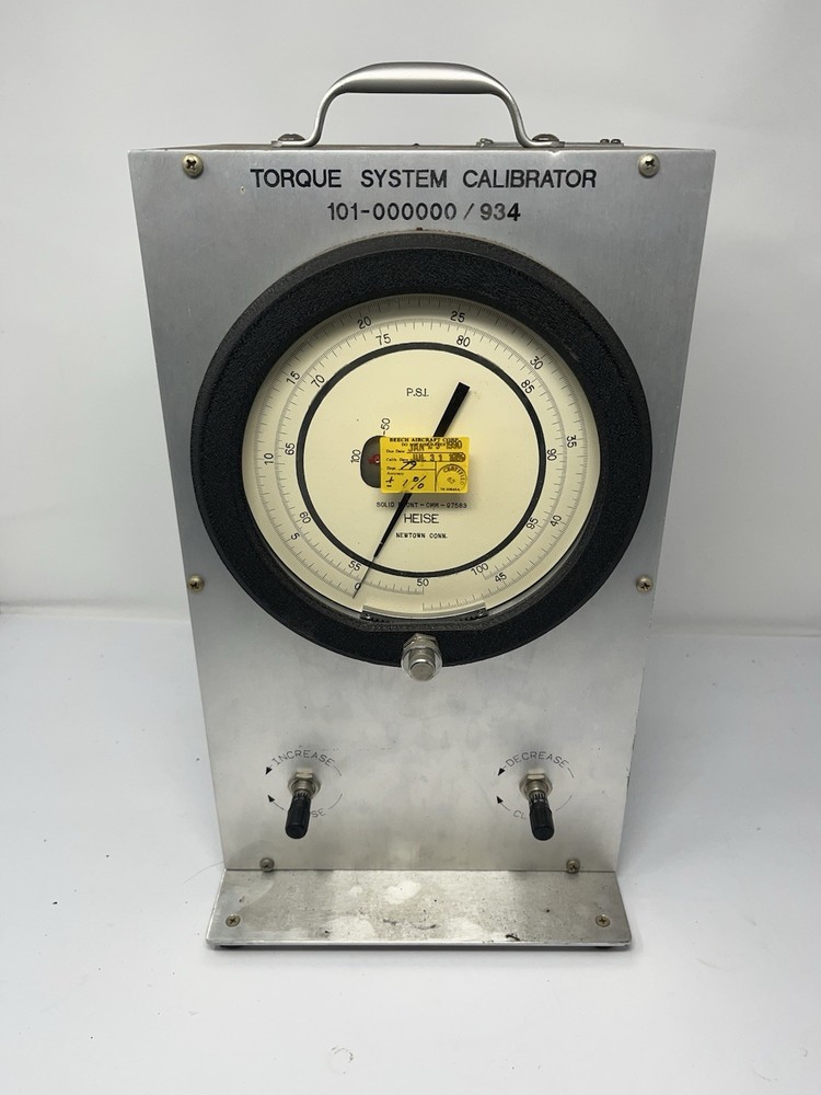 101-000000/934 TORQUE SYSTEM CALIBRATION