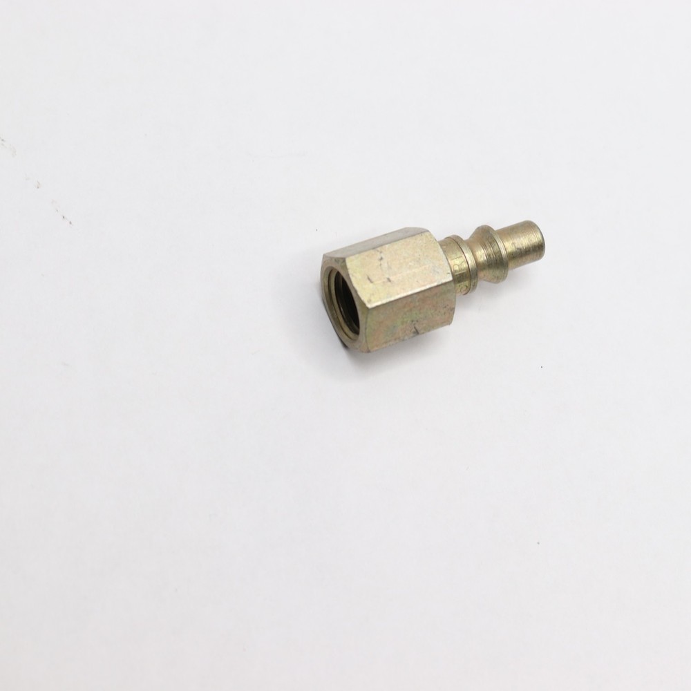 Female Interchange Coupler Plug Steel 0.25"
