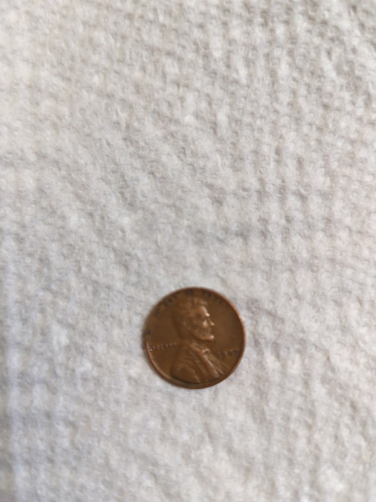 One Cent Wheat Penny,No Mint Mark,Date Is:1947