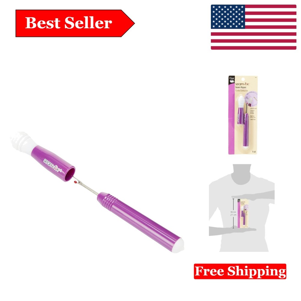 665 Seam-Fix Seam Ripper, Large - Quick-Release Thread Removal Tool