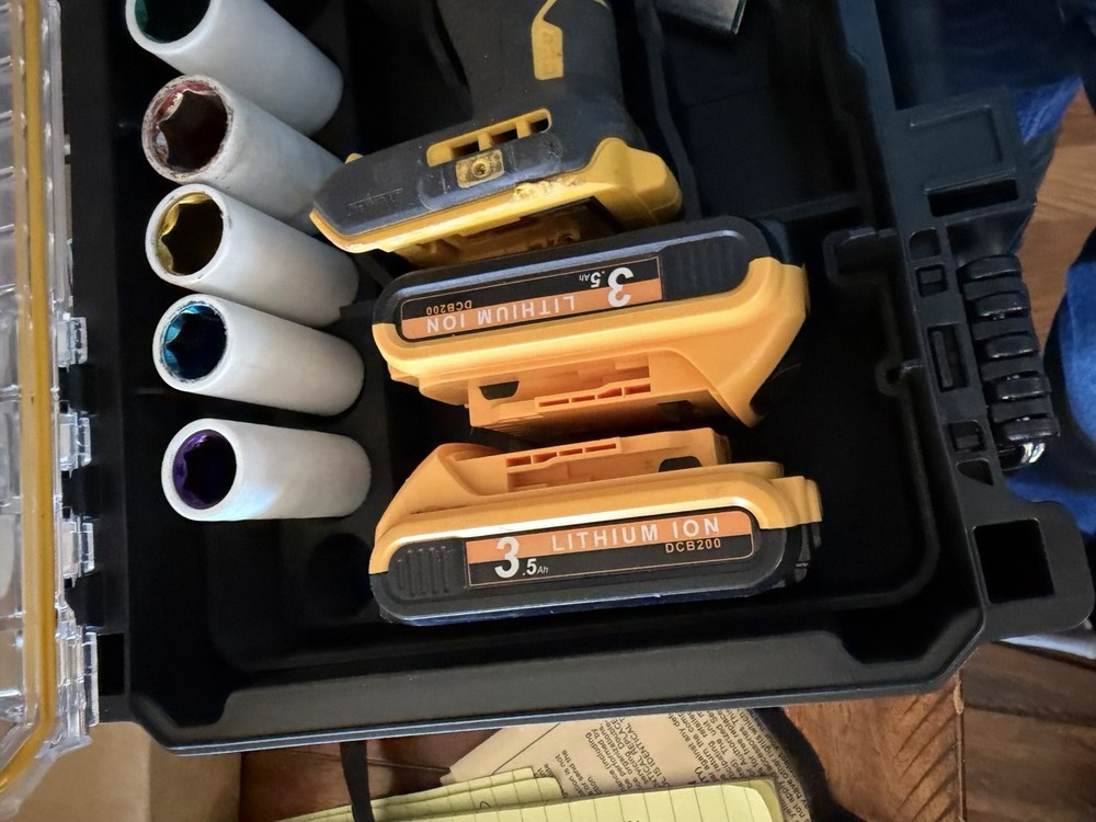 DeWalt DCF894 Impact Wrench & Socket Insert for Deep Compact Organizer (Insert)