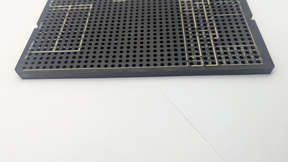 Vintage IBM 601060 Plug Board Machine Plugboard Control Panel FOR DISPLAY