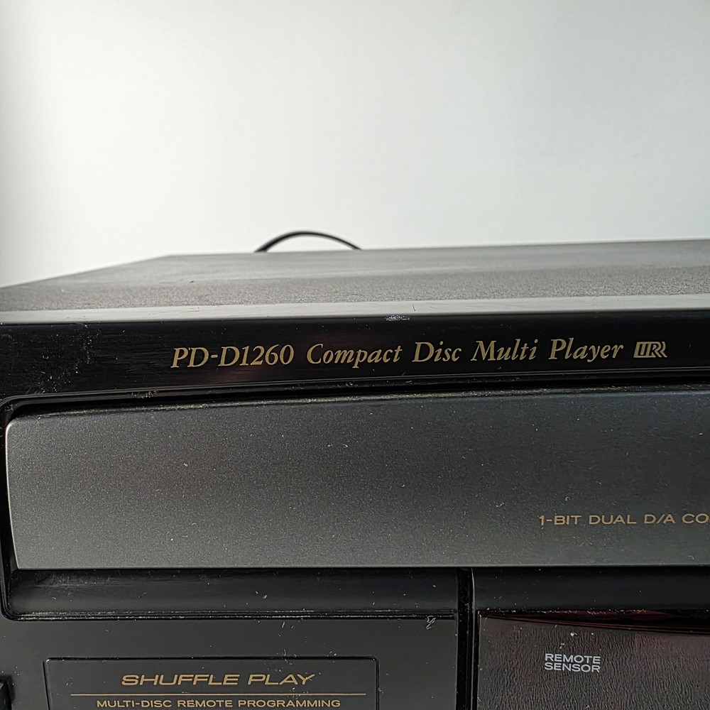 Teac PD-D1260 CD Changer No Remote Tested