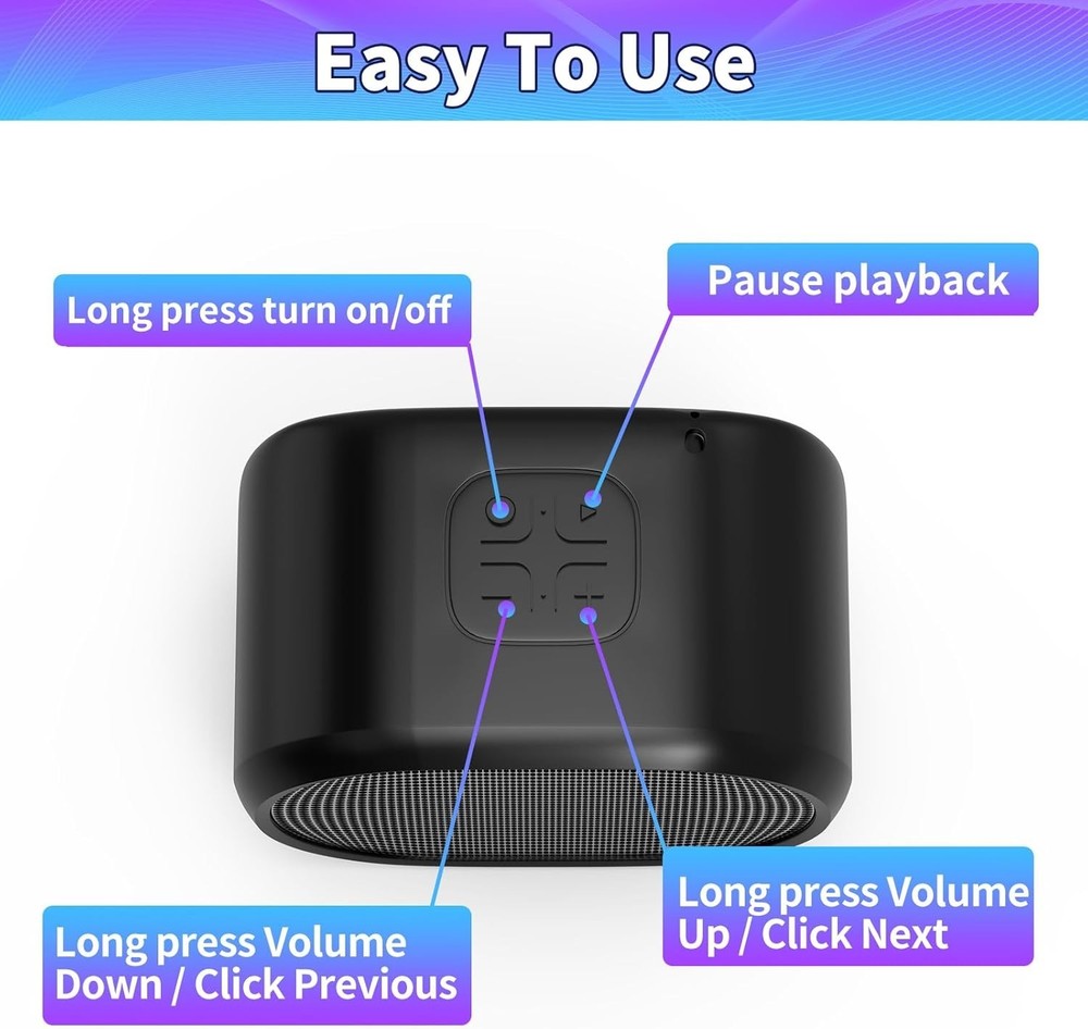 Compact Fireplace Crackler - Rechargeable Sound System for Ultimate Relaxation