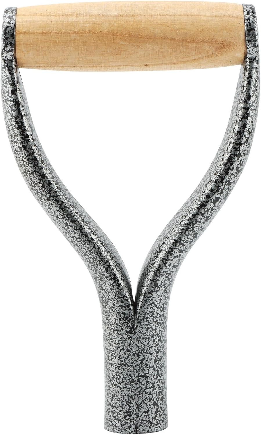 Shovel D Grip Handle, 32Mm Inner Diameter Metal Shovel Replacement Handle with W