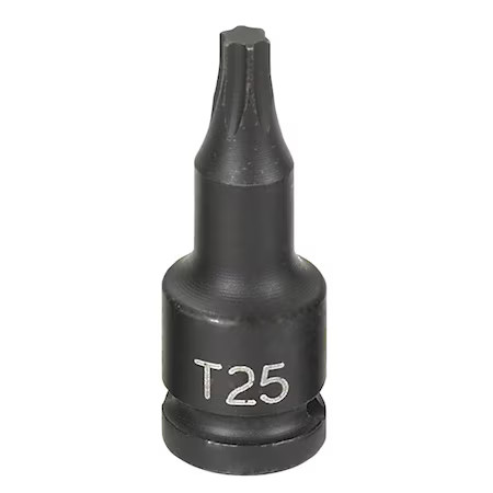 GREY PNEUMATIC 925T 1/4" Drive, T25 Size, SAE Socket, Star Points