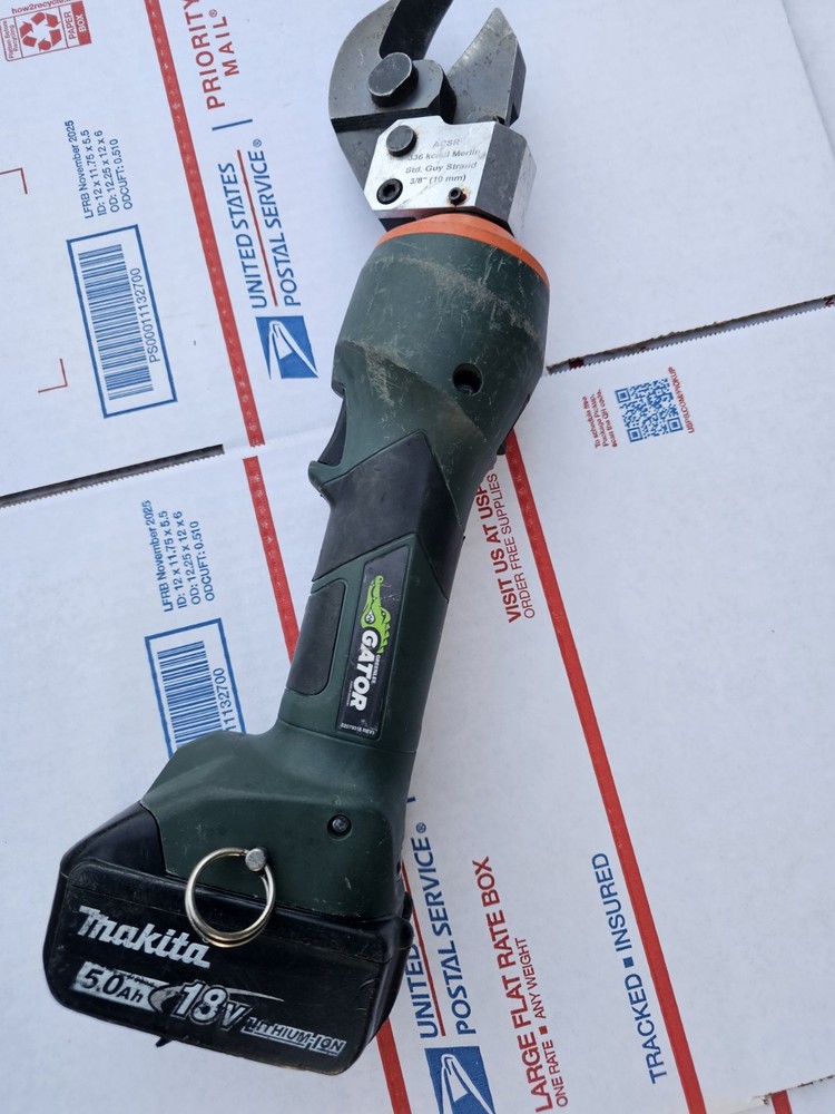Greenlee Gator ES20X Battery Powered 18V Cable Cutter