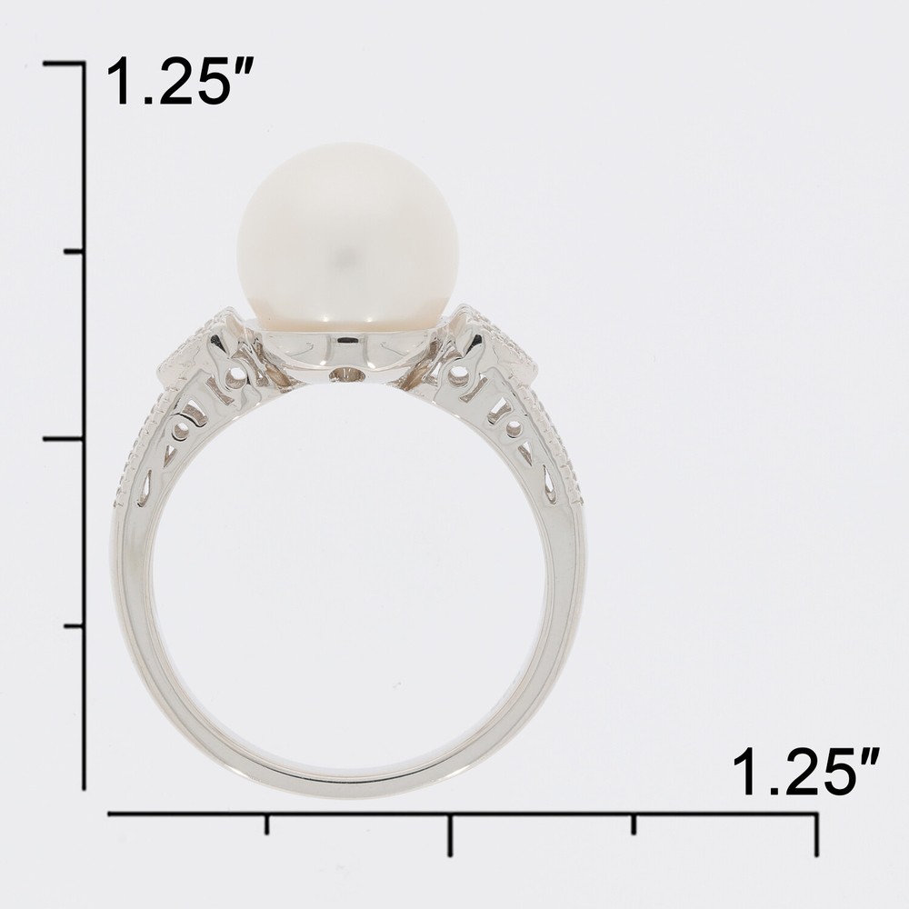 Sterling Silver Semi Mount Ring Setting Round RD 10x10mm