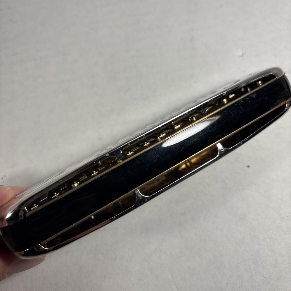 Hohner Chrometta 14 C Harmonica W/ Case 257