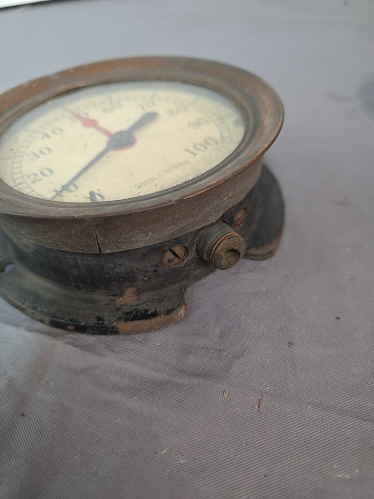 Antique LONERGAN Double Spring Gauge