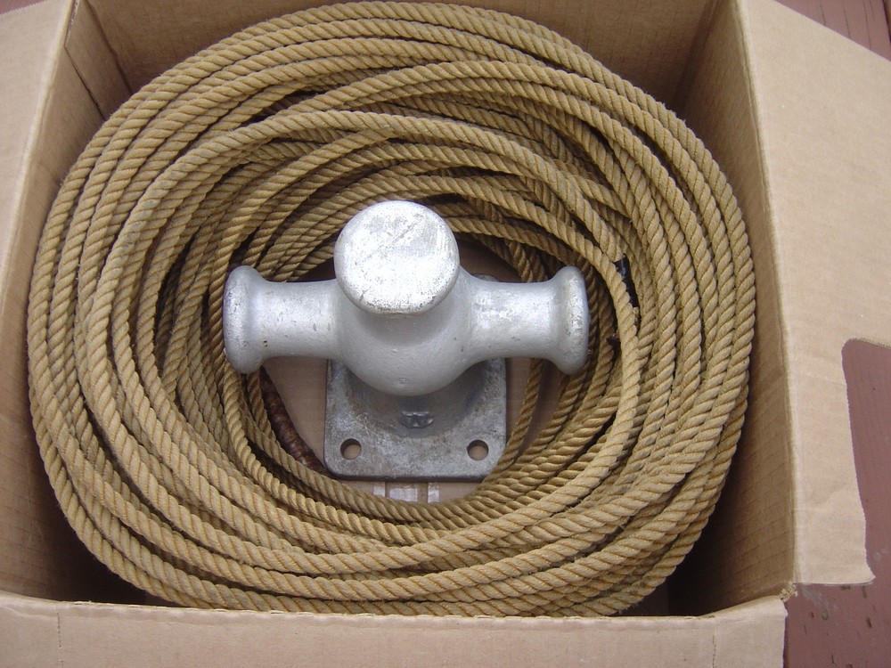 Marine Rope & Dock Cleat