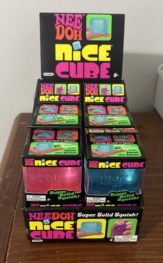 Nee Doh Nice Cube - Super Solid Squish!  Brand New/Factory Sealed!
