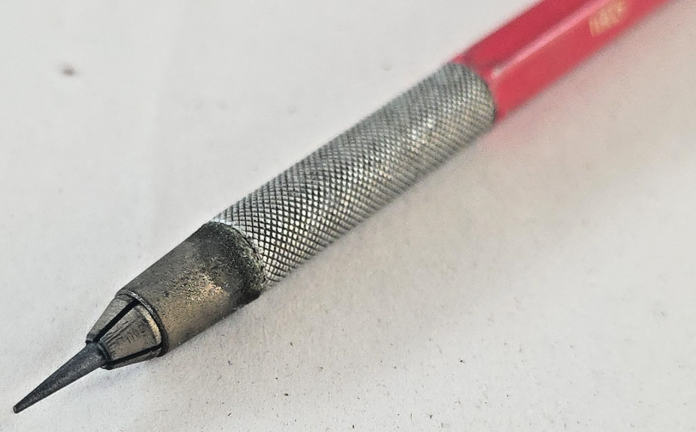 4" Vemco Drafting Compass x/ Box, 3 Drafting Pencils, Lead, Ruler & Sharpener