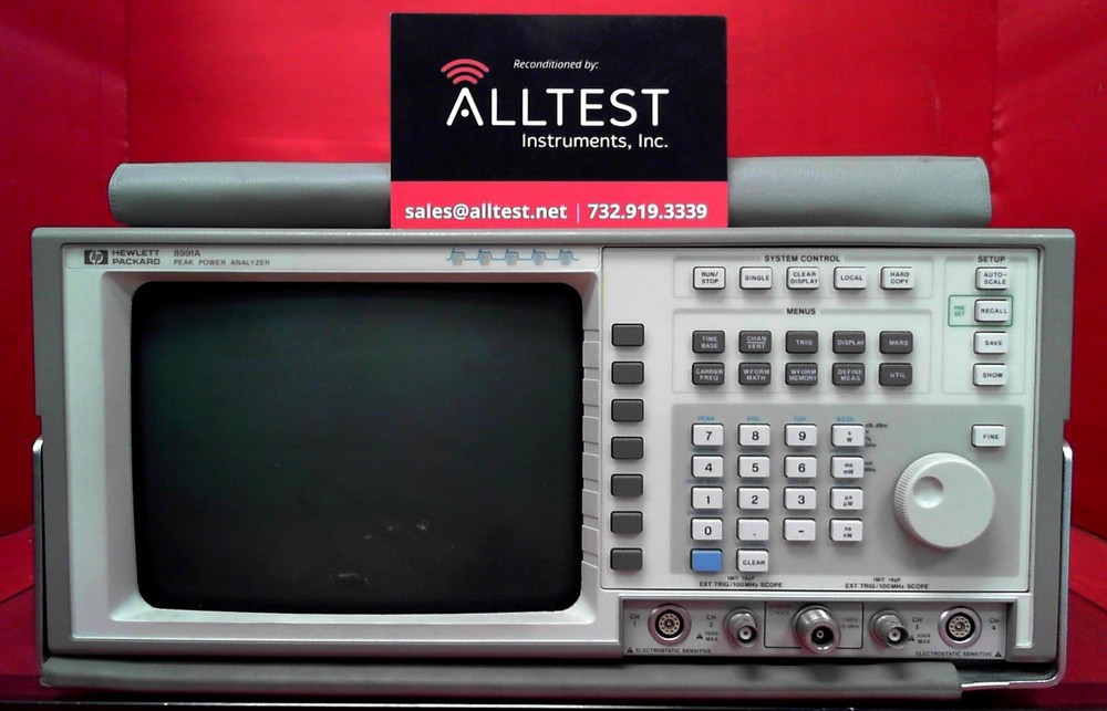 HP 8991A Peak Power Analyzer with Opt. 003 Sensor Check Source