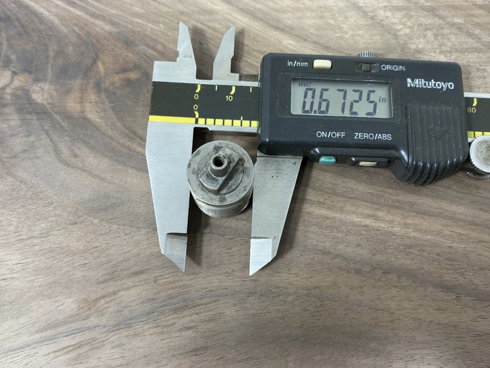 Inline Muzzleloader Breech Plug CVA KNIGHT Other? (Measurements)