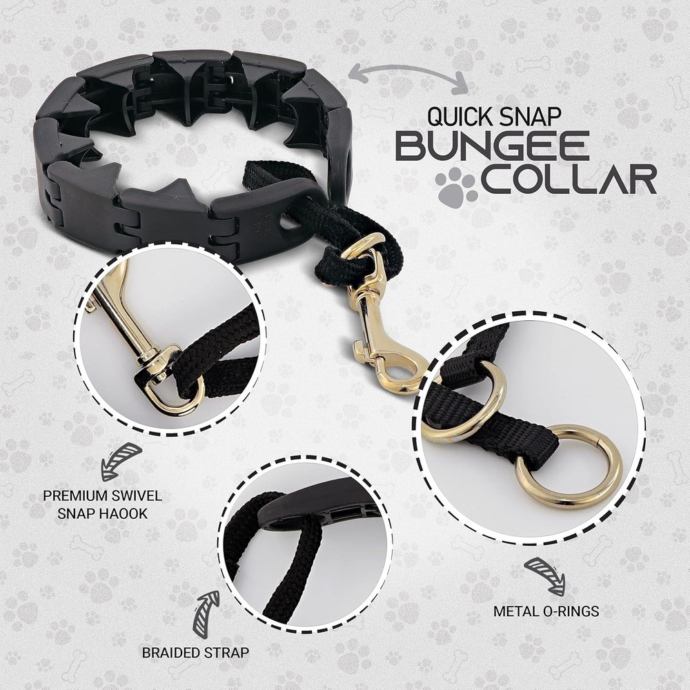 Prong Training Collar for Large Dogs – Gentle Control for Obedience Training