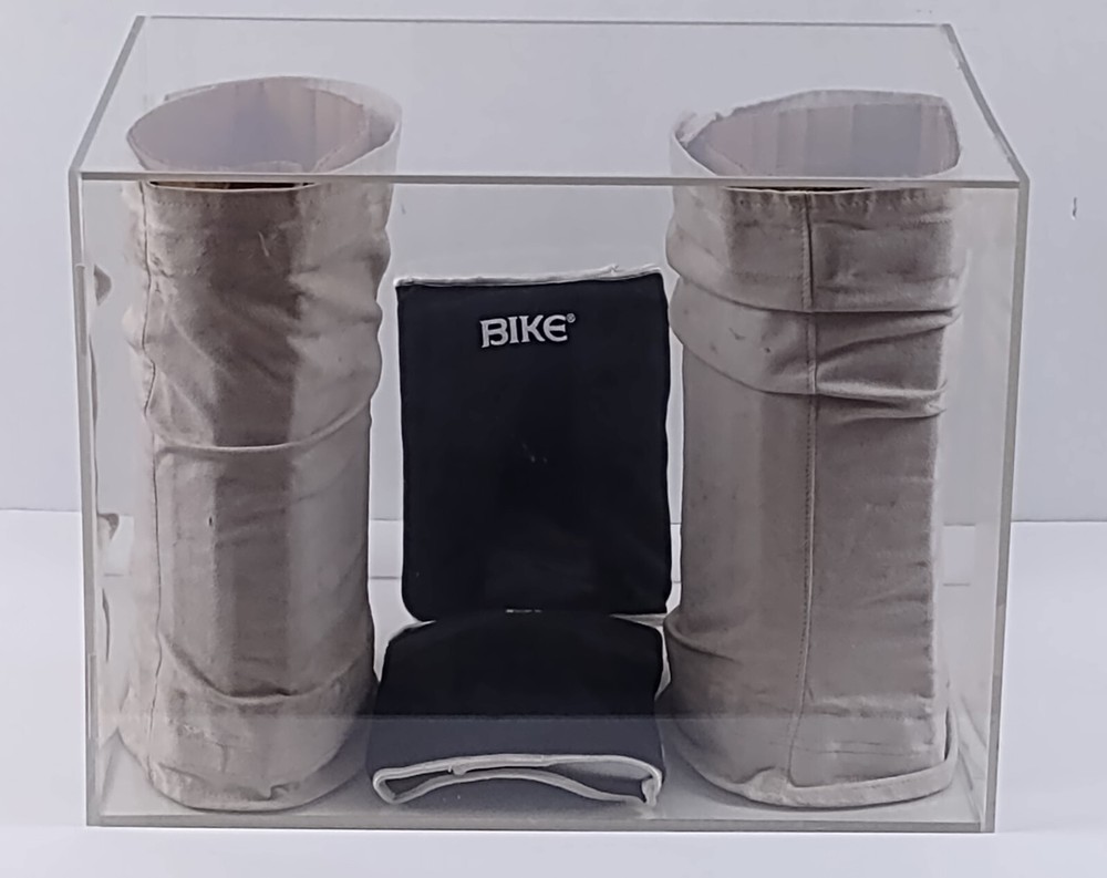 KISS Paul Stanley Animalize Tour Concert Worn Leggings Sneaker Covers Vintage