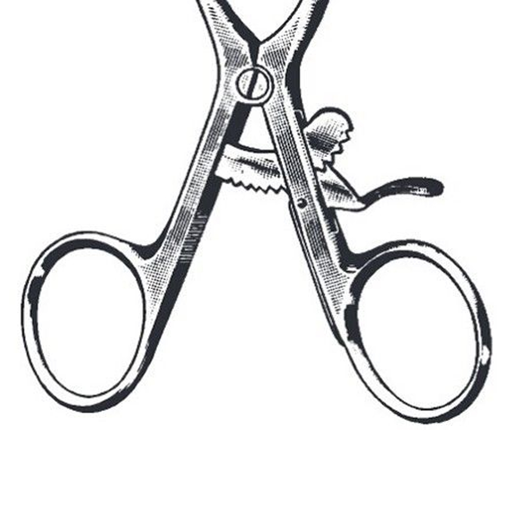 BECKMAN-Weitlaner Retractor 9" 3x4 SHARP Hinged Blade Stainless German Grade