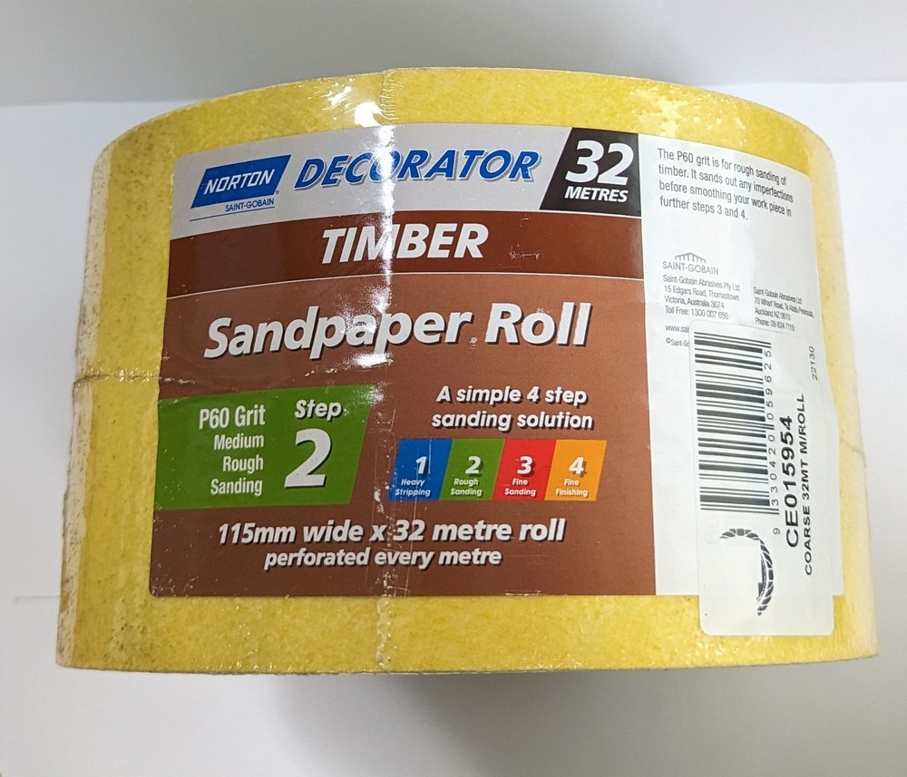 Norton Master Painters Sandpaper 32m Roll