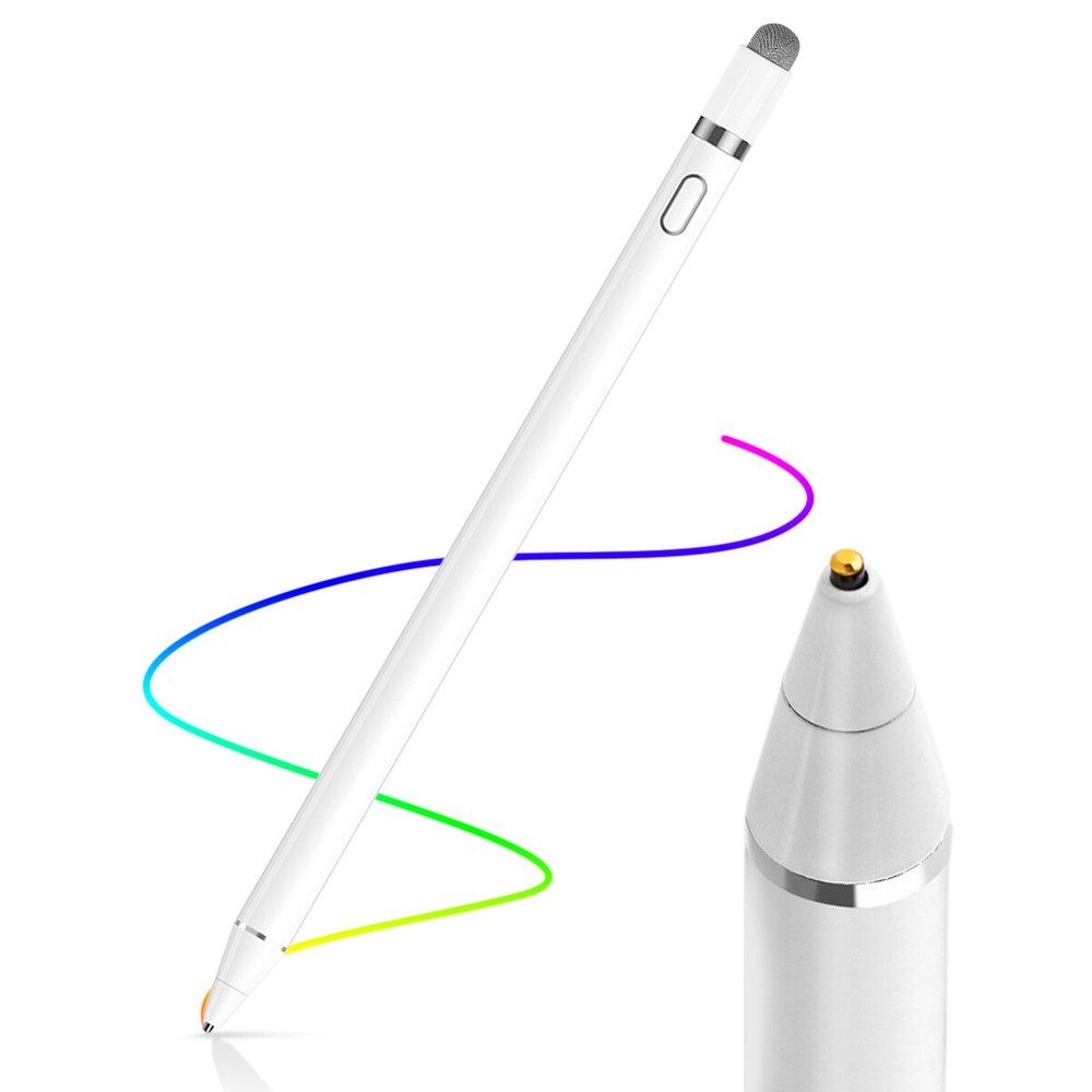 Rechargeable Capacitive Touch Screen Pen Stylus for iPhone iPad iPod Samsung PC