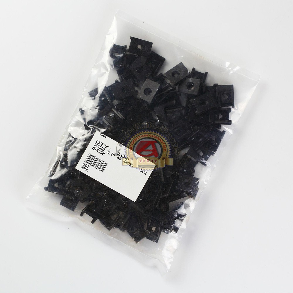 High Quality Speed Clips #8 Short U Type Screws 100pcs SC2