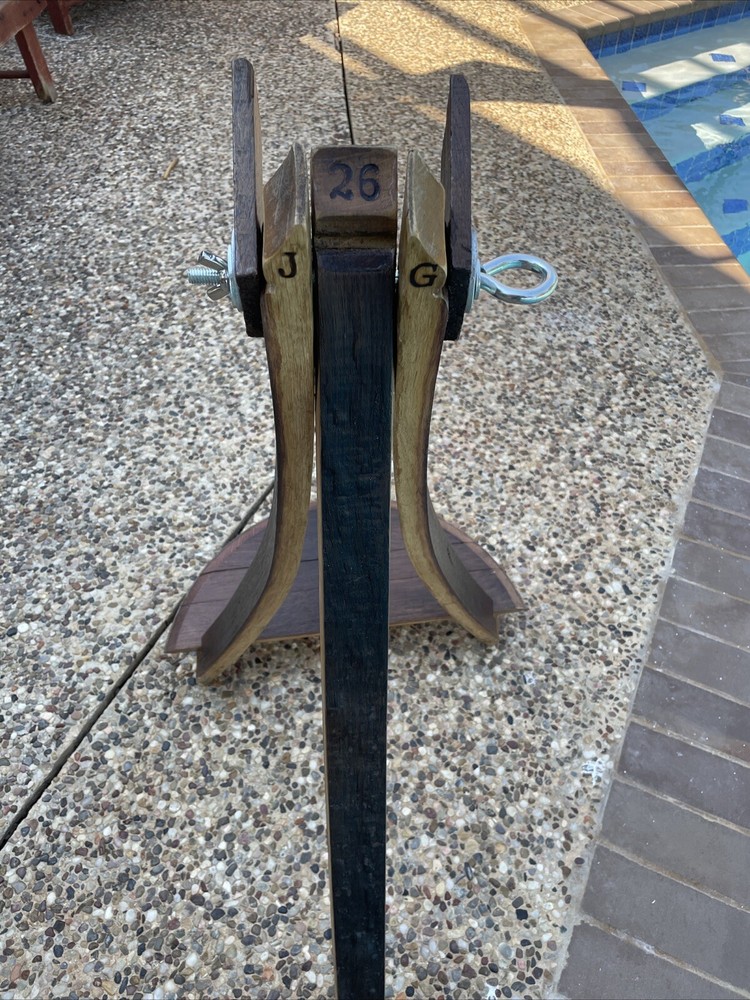 Wine Stave Guitar Stand #26