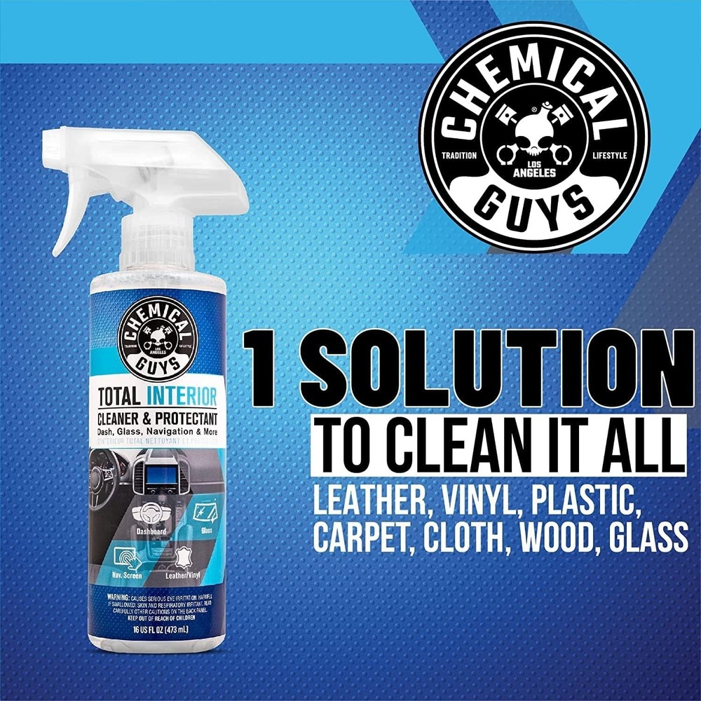 Total Interior Cleaner & Protectant Interior Cleaner, Cleans & Protects Leath...