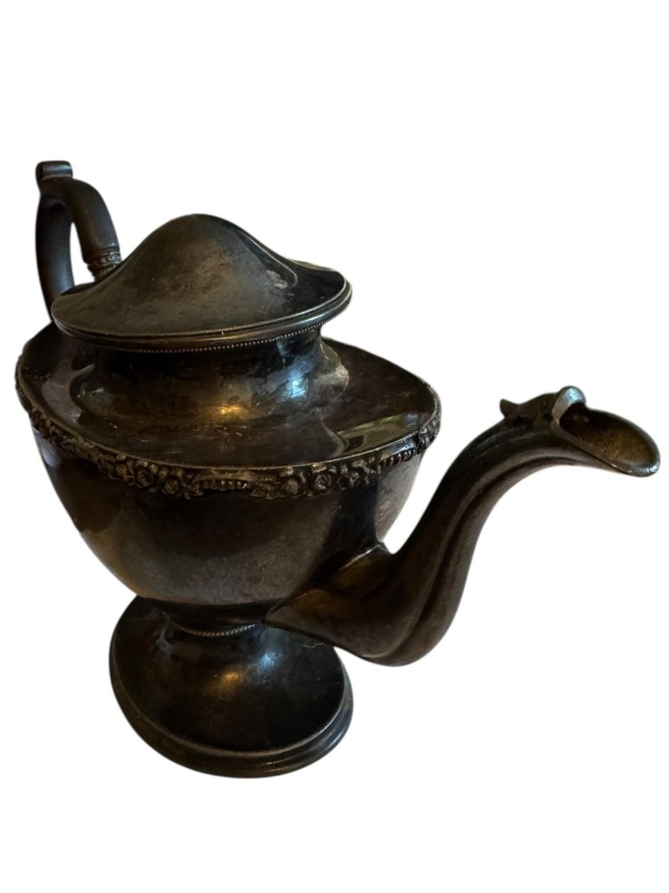 Antique E.G Webster Silver plated pitcher