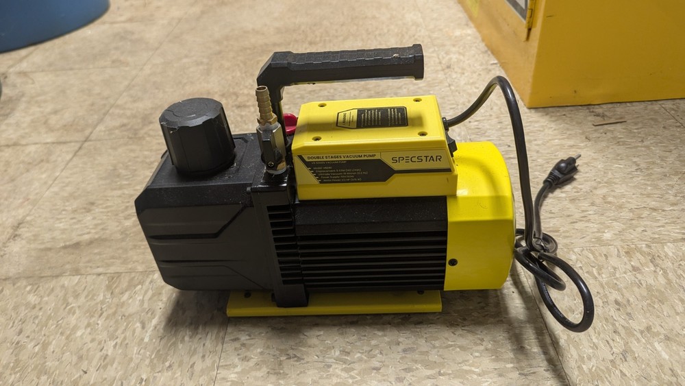 SPECSTAR 5CFM Two-Stage Rotary Vein Vaccum Pump