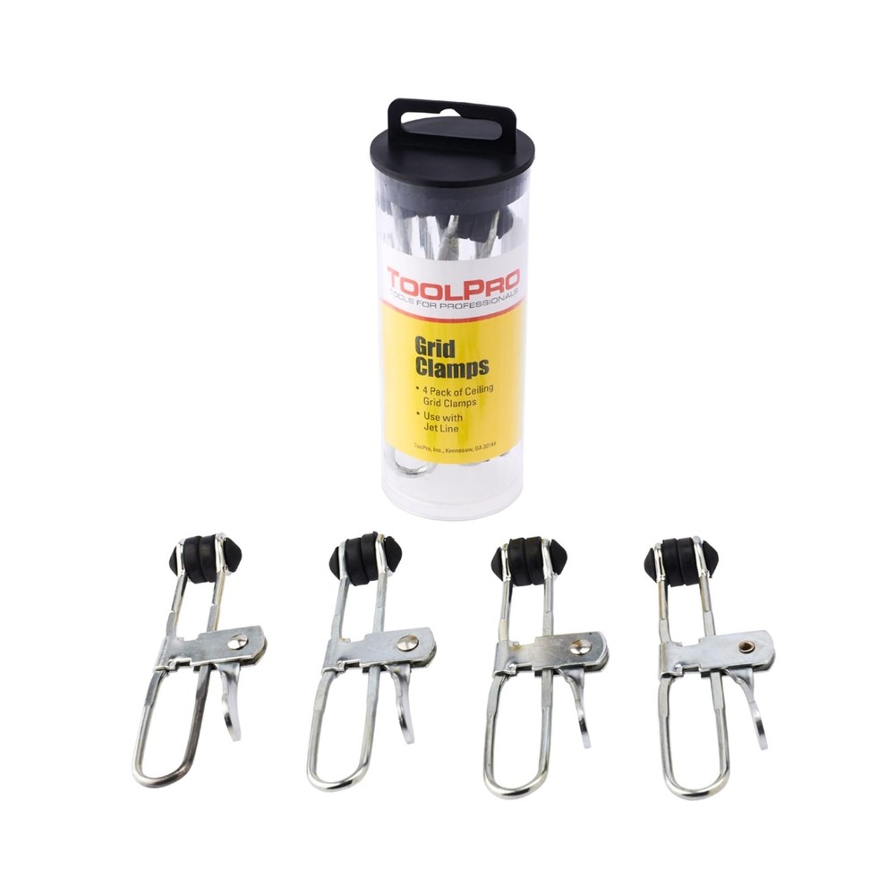 ToolPro Lever Action Grid Clamps - 4 pack