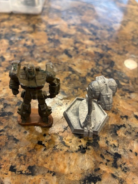 Battletech Assorted; Marauder x 2, Crusader, Shadow Hawk, Griffin, and Locust