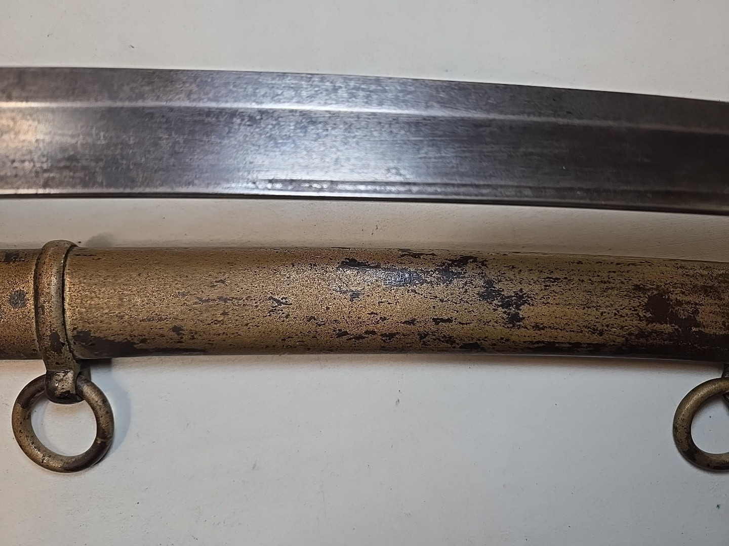 Mansfield & Lamb Civil War Model 1860 Cavalry Sword w/Scabbard - 1863