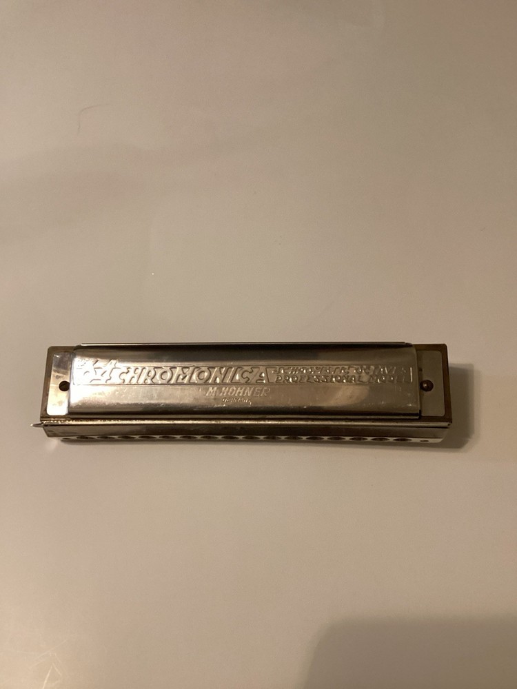Hohner Chromonica 64 Vintage Harmonica Key of C, Missing Slider Button