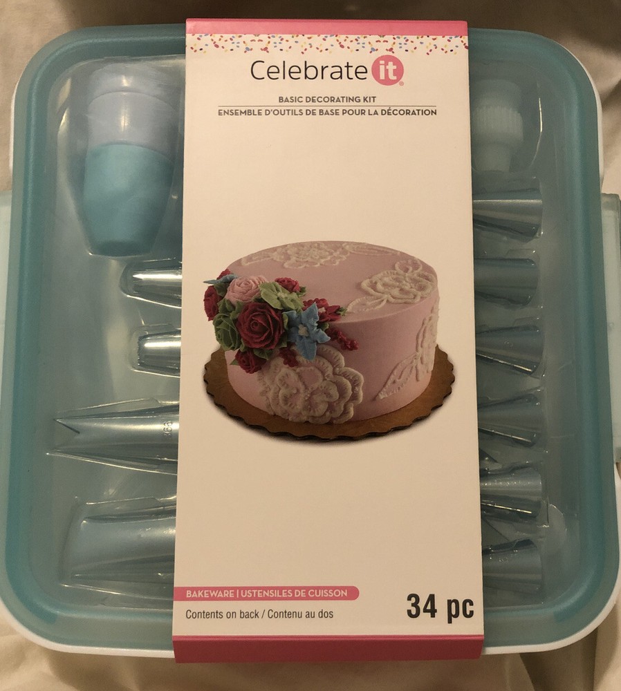 CELEBRATE IT BASIC DECORATING KIT 34 PC